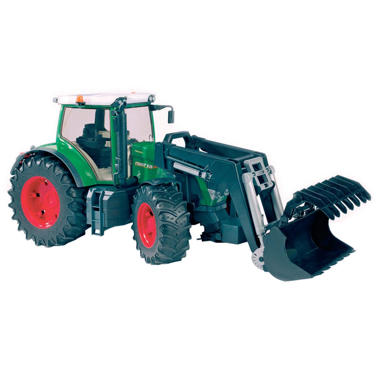 Fendt 936 Vario с фронтальным погрузчиком (масштаб 1:16) — фото 2