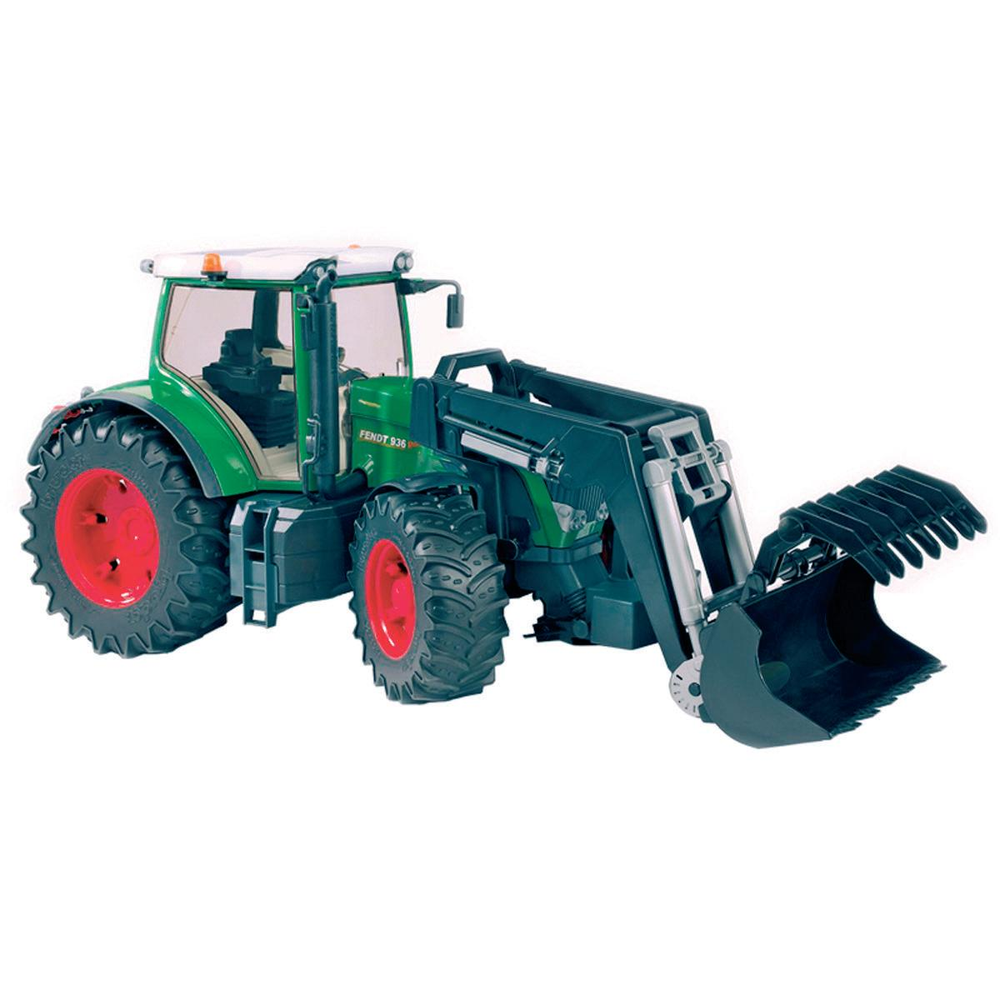 Fendt 936 Vario с фронтальным погрузчиком (масштаб 1:16) — фото 3