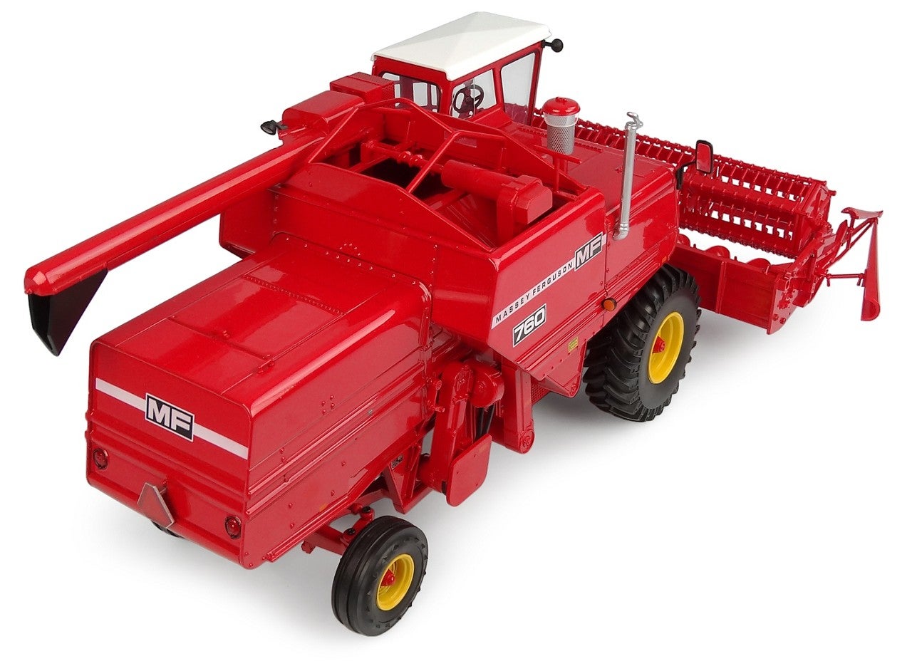 MF 760 Combine Harvester модель-1:32 масштаб коллекционная копия — фото 20