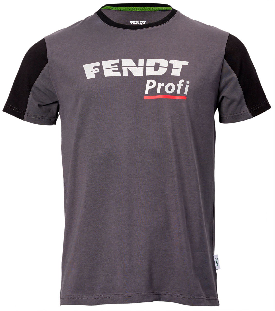 Футболка Fendt Profi серо-черная — фото 2