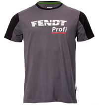 Футболка Fendt Profi серо-черная — фото 4