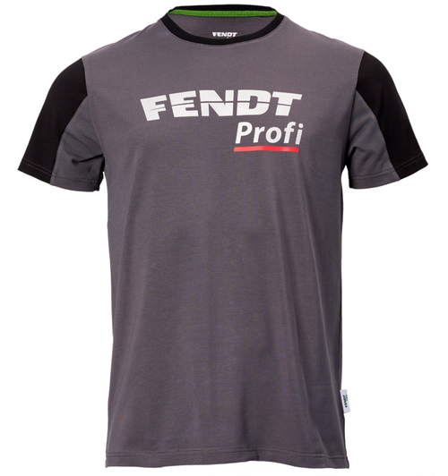 Футболка Fendt Profi серо-черная