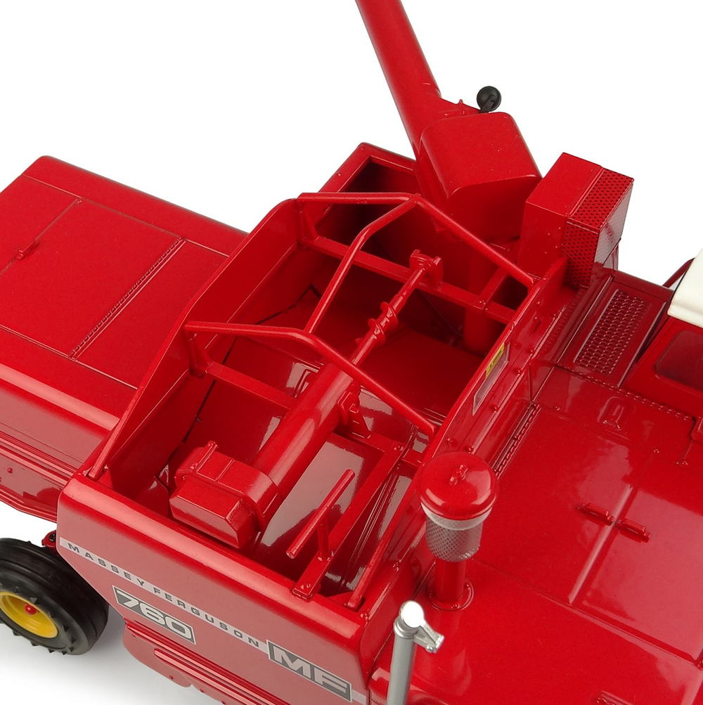 MF 760 Combine Harvester модель-1:32 масштаб коллекционная копия — фото 5