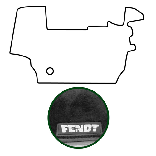 Велюровый напольный коврик / FENDT Vario 600-с тормозом двигателя и коробкой радиатора