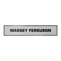 НАКЛЕЙКА MASSEY FERGUSON — фото 4