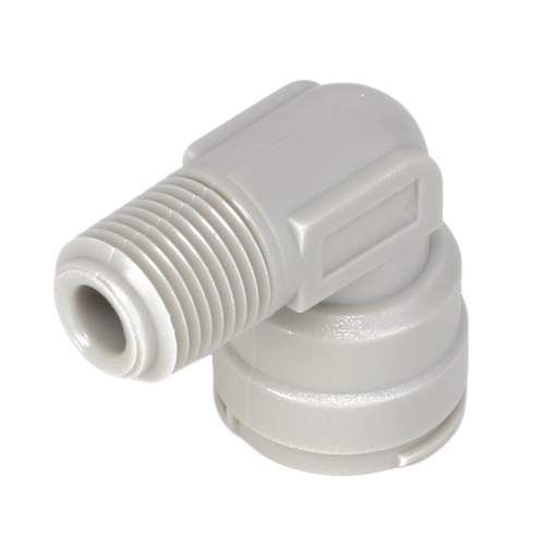 Локоть-1/8" (м) ДНЯО x 1/4 " трубы, автоматическая блокировка