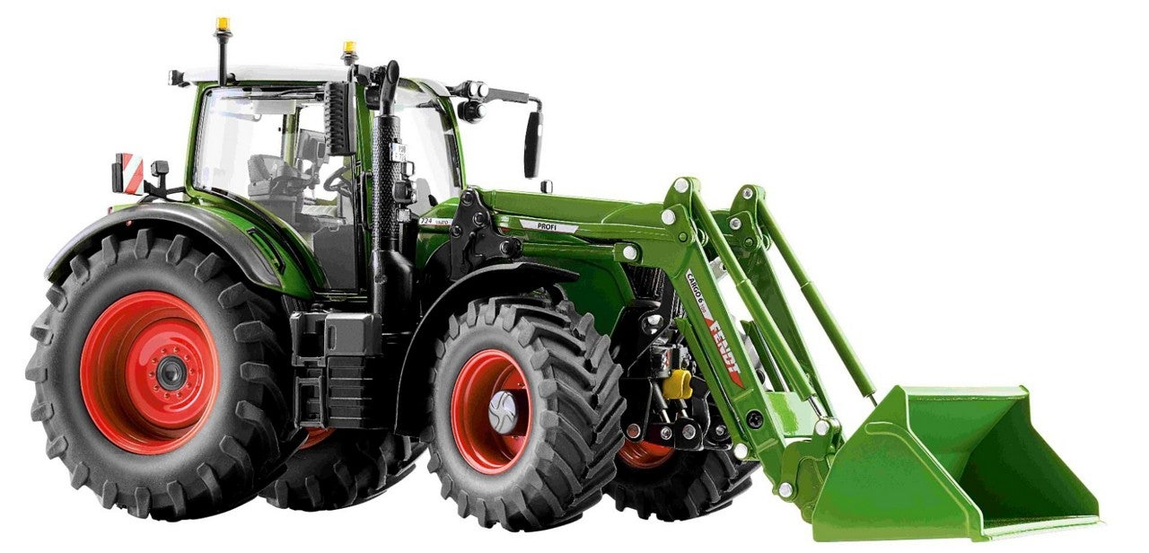 Fendt 724 Vario Gen.7 Inc. Фронтальный погрузчик-масштабная модель 1:32 — фото 2