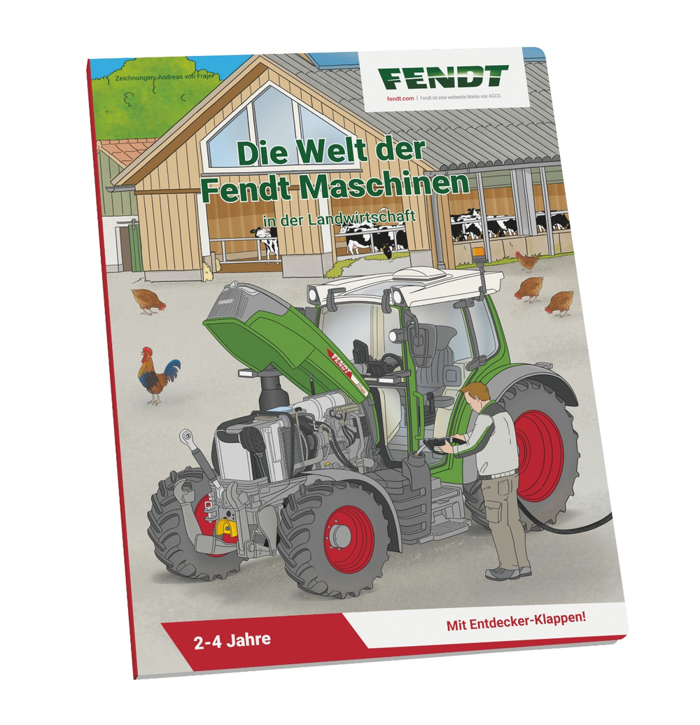 The World of Fendt Machines in Agriculture-интерактивная книга для детей — фото 6