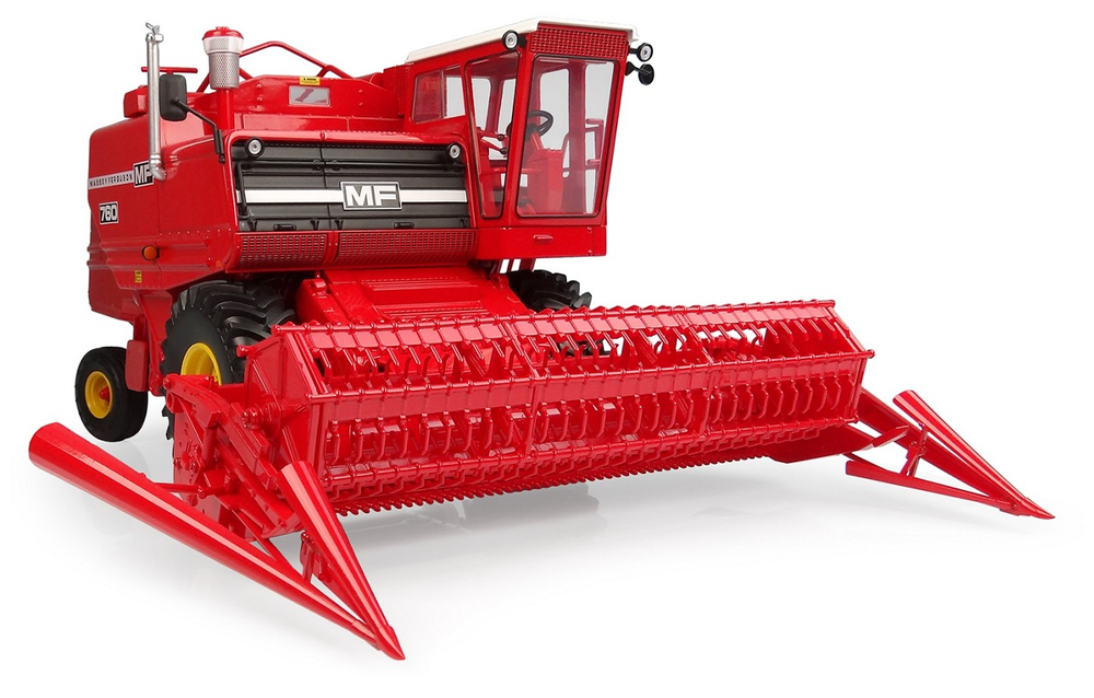 MF 760 Combine Harvester модель-1:32 масштаб коллекционная копия — фото 18