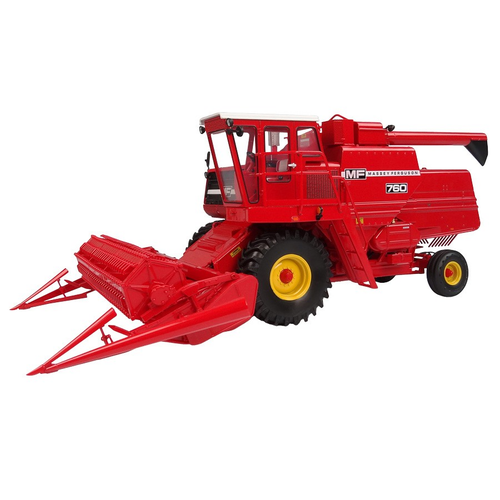 MF 760 Combine Harvester модель-1:32 масштаб коллекционная копия — фото 13