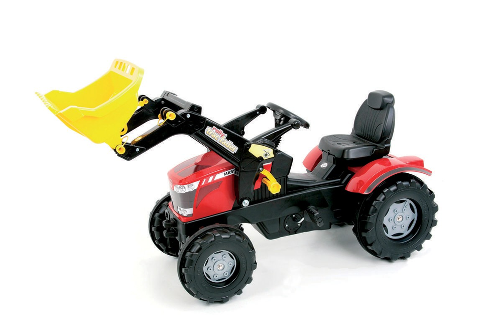 Трактор с педалью Massey Ferguson 7726 - с фронтальным погрузчиком и пневматическими шинами — фото 3