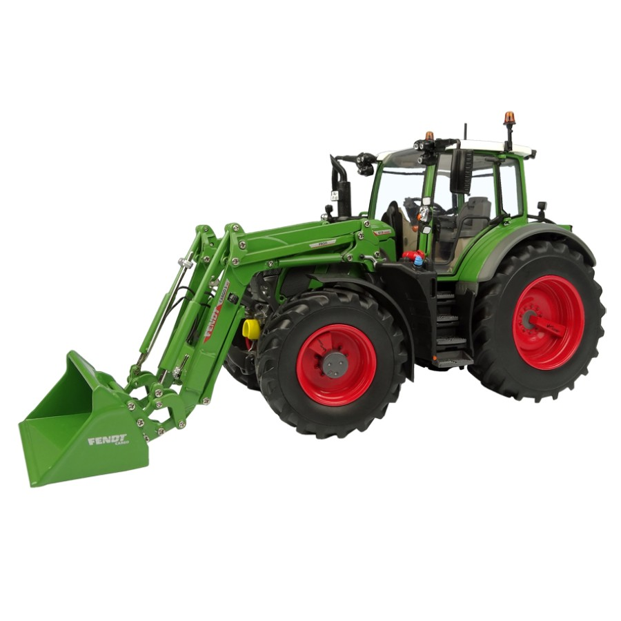 Fendt 618 Vario с фронтальным погрузчиком (весовая модель 1:32) — фото 2