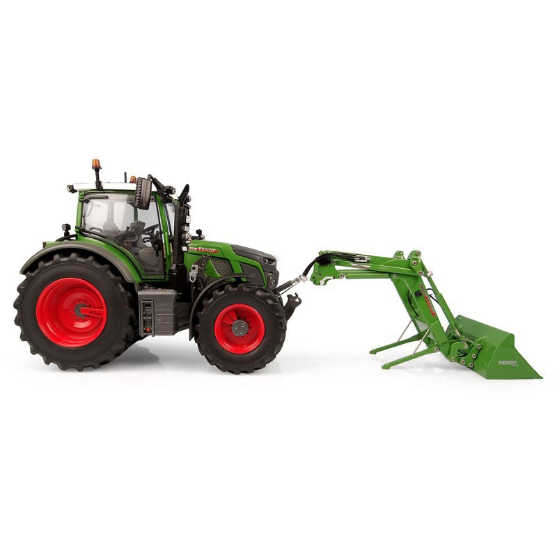 Fendt 618 Vario с фронтальным погрузчиком (весовая модель 1:32) — фото 9