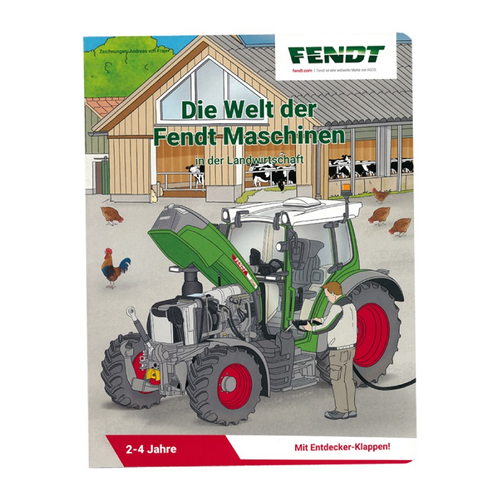 The World of Fendt Machines in Agriculture-интерактивная книга для детей