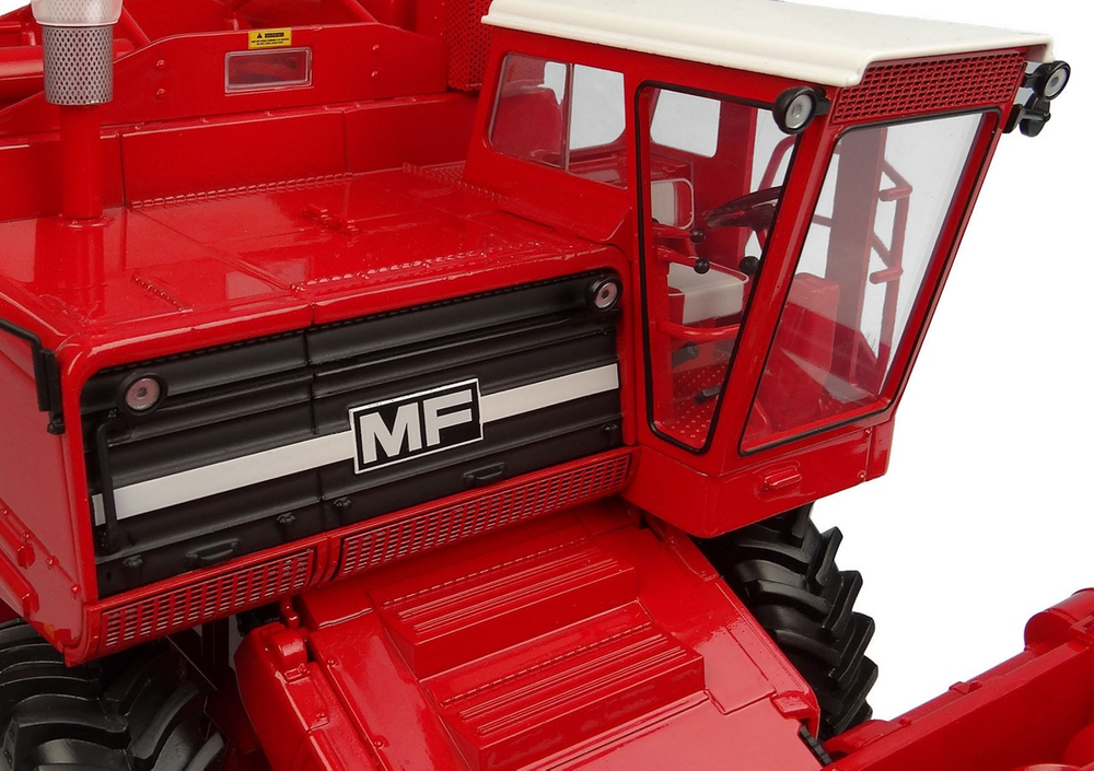 MF 760 Combine Harvester модель-1:32 масштаб коллекционная копия — фото 8