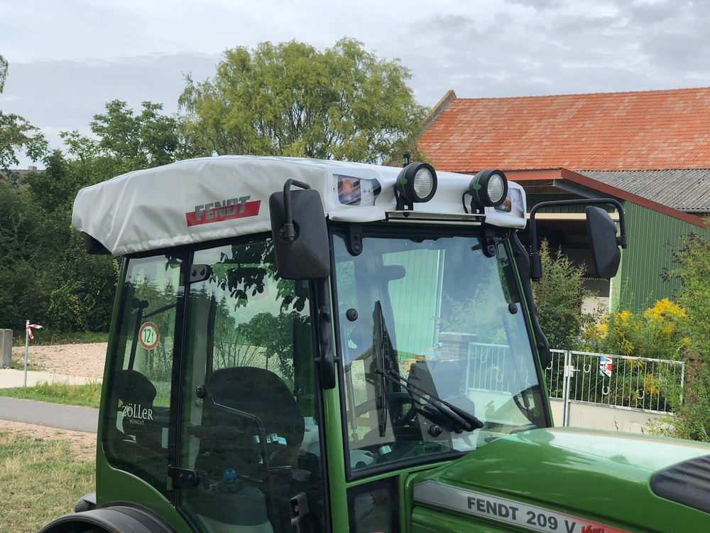 Кровля Fendt с окошком для номерных знаков Fendt Vario F / P Modell — фото 3