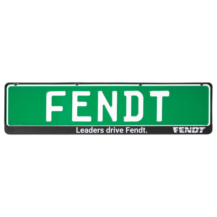 Держатель номерного знака Fendt - " Leaders Drive Fendt". — фото 2
