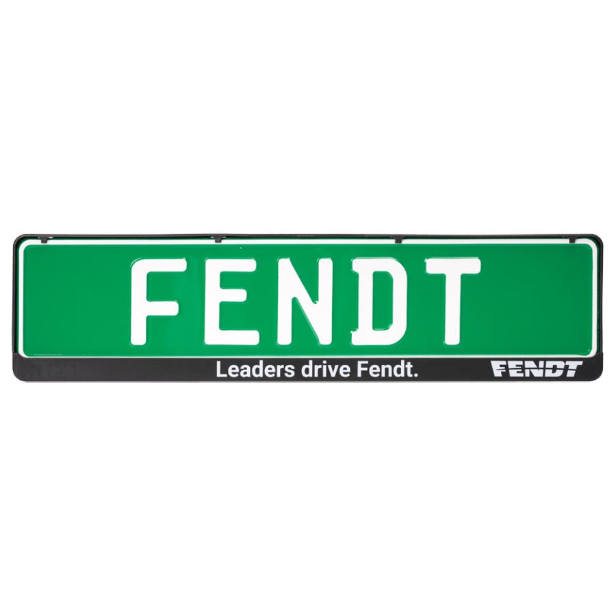 Держатель номерного знака Fendt - " Leaders Drive Fendt". — фото 3