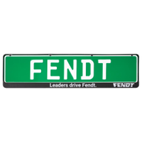 Держатель номерного знака Fendt - " Leaders Drive Fendt". — фото 4