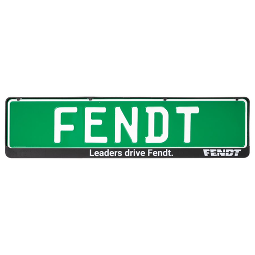 Держатель номерного знака Fendt - " Leaders Drive Fendt".
