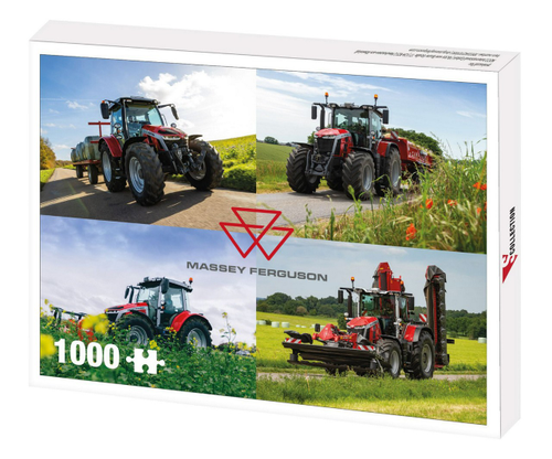 MF 1000-Piece пазл-тракторы MF 8S и MF 5S
