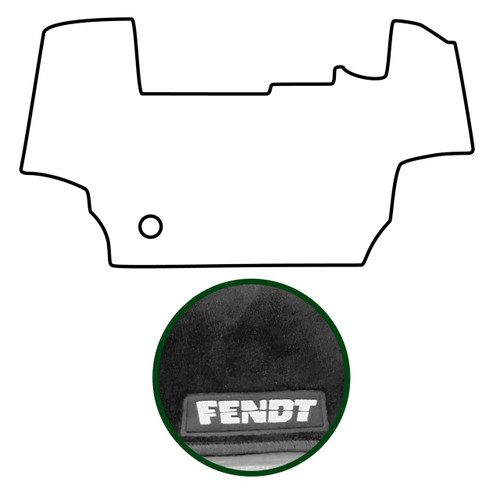 Велюровый напольный коврик / FENDT Vario 600-с тормозом двигателя