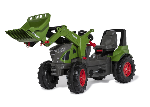 Трактор Fendt 942 Vario Ride-On с регулируемым сиденьем и передним погрузчиком