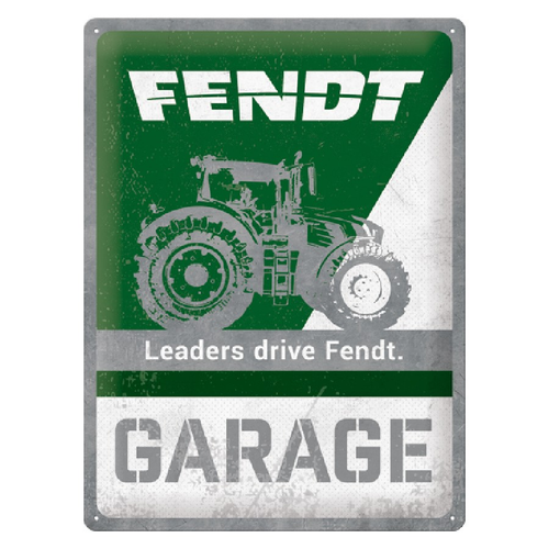 Fendt - металлический знак " гараж”